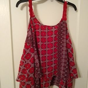 True Destiny ladies flowy tank top